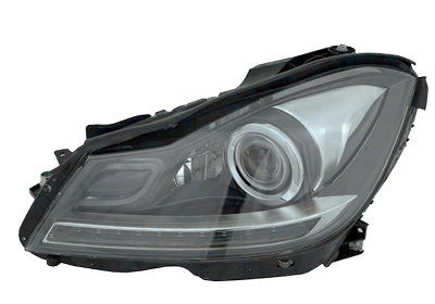 LED Facelift Bi-Xenon Scheinwerfer Kurvenlicht rechts MERCEDES C-Klasse W204 11