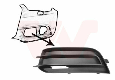 Voorbumpergrille links AUDI A1 8X