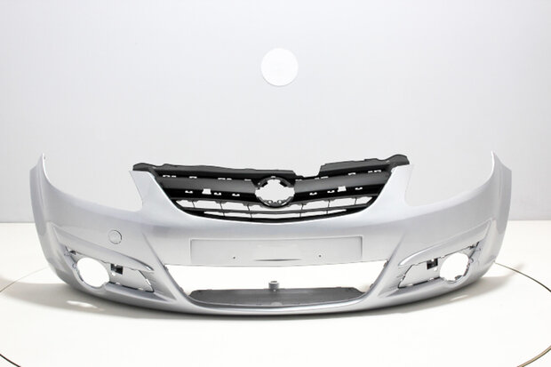 Stoßstange vorne Opel Corsa D STARSILBER (Z157) - Autoteileinfarbe